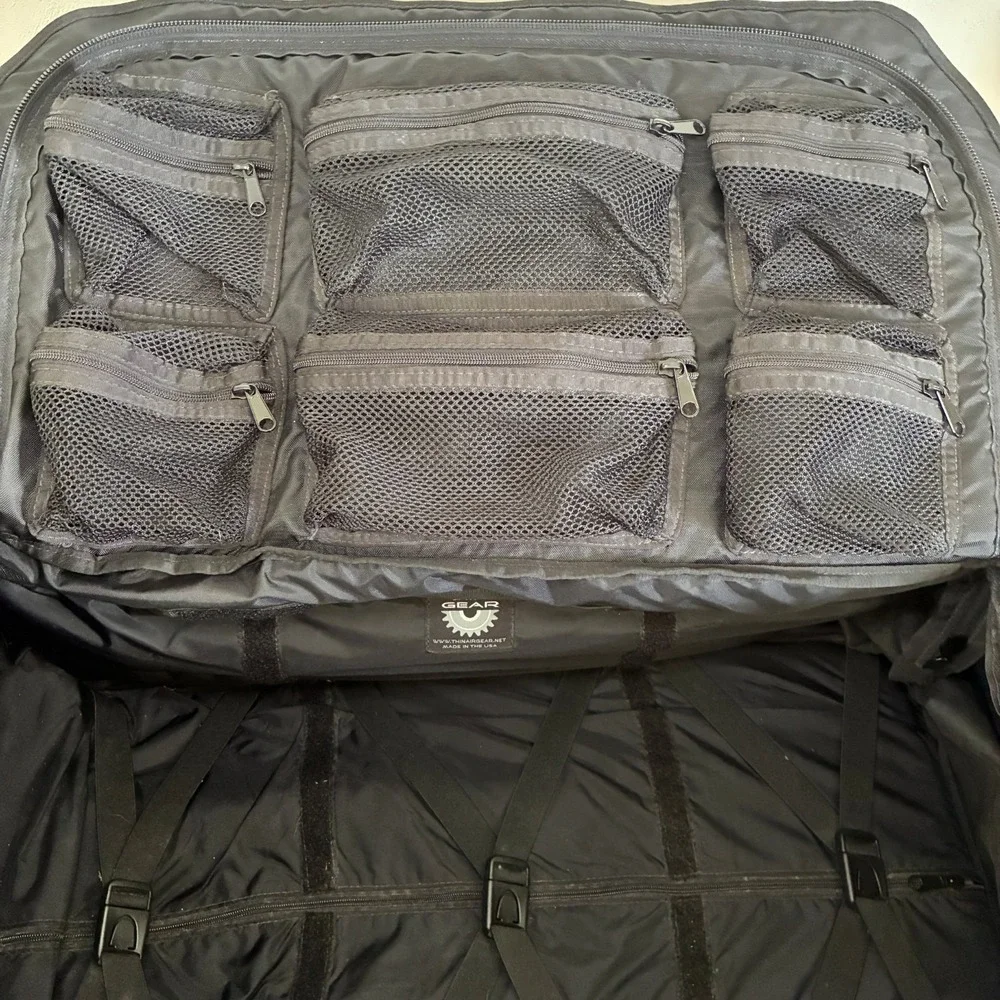 Thin Air Gear Wheeled Duffel Bag Military Deployment Luggage Travel Pack USA